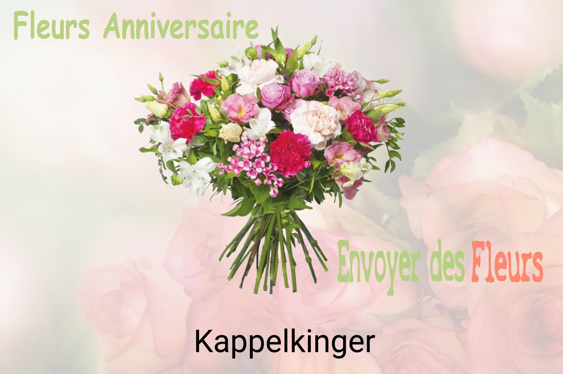 Bouquet de fleurs d’anniversaire livré à Kappelkinger